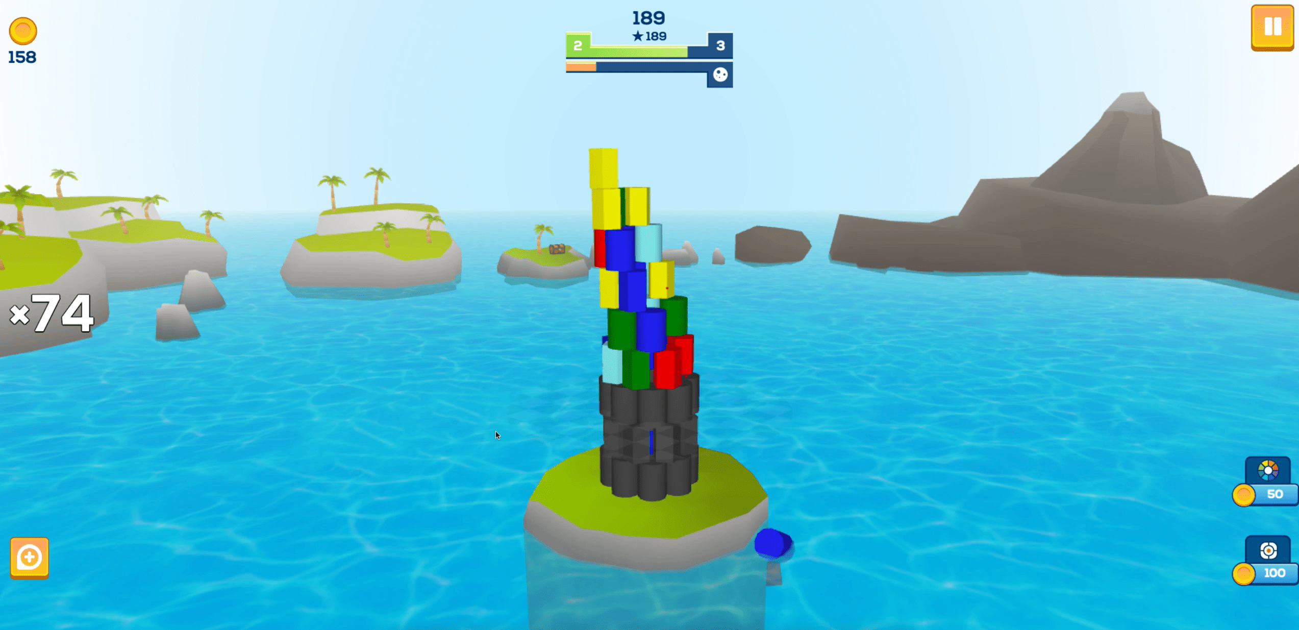 Tower of Colors: Island Edition - Play on Game Karma