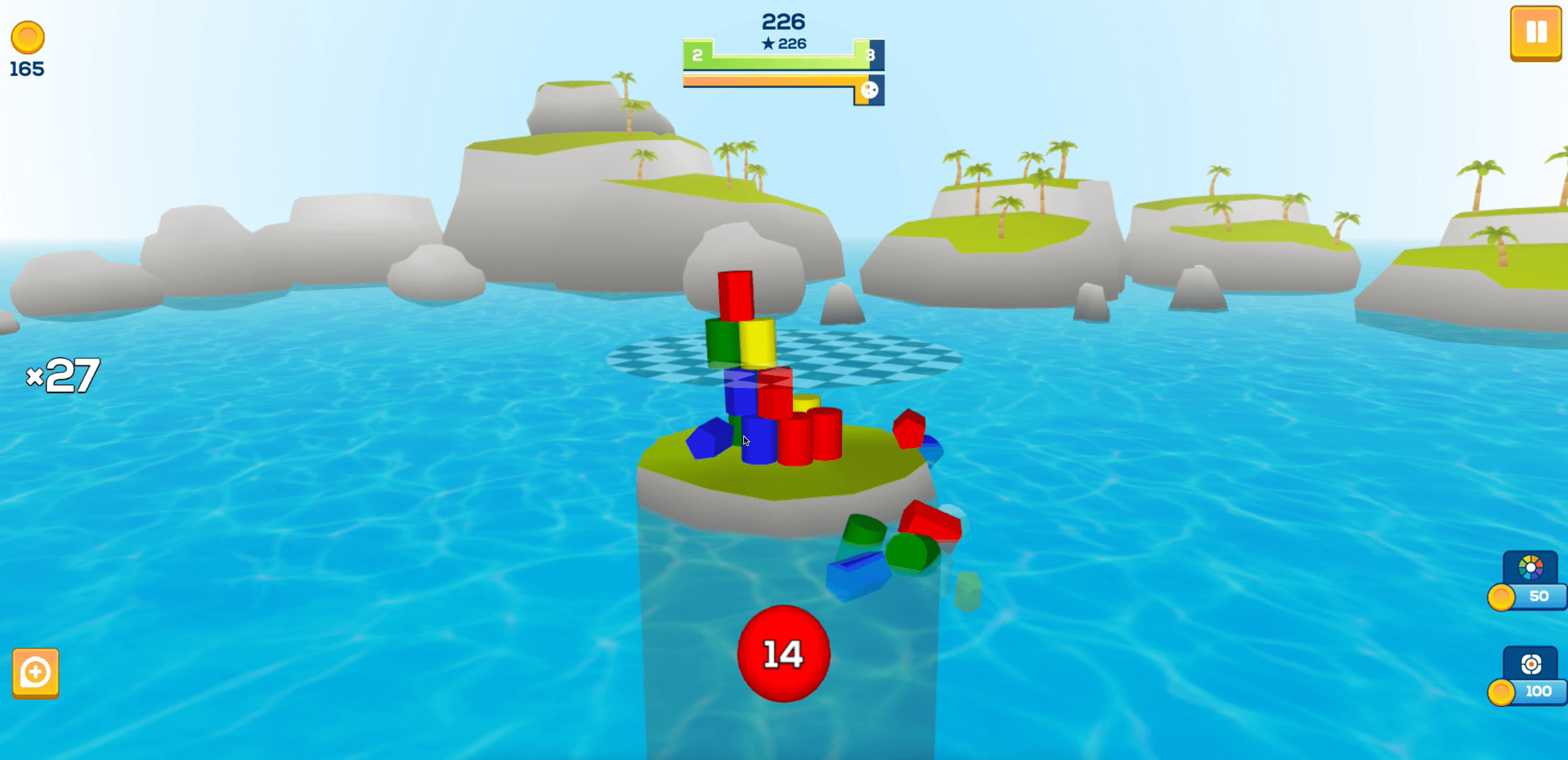 Tower of Colors: Island Edition Screenshot 2