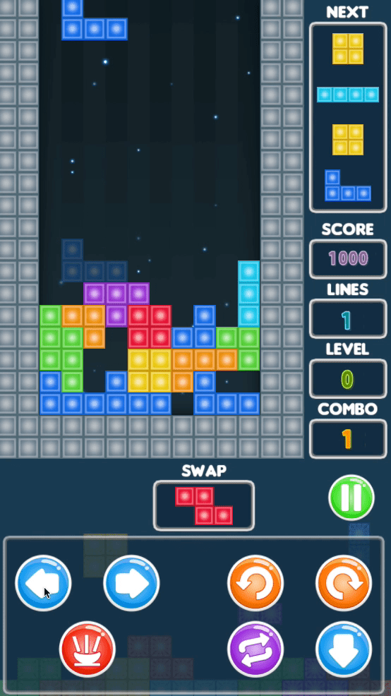 Super Tetris Screenshot 2