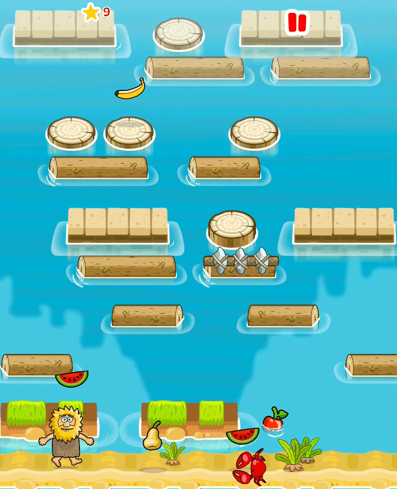 Adam and Eve: Crossy River Screenshot 1 Adam and Eve: Crossy River Screenshot 1