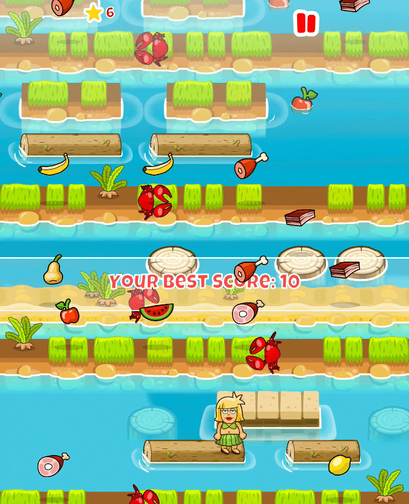 Adam and Eve: Crossy River Screenshot 4 Adam and Eve: Crossy River Screenshot 4