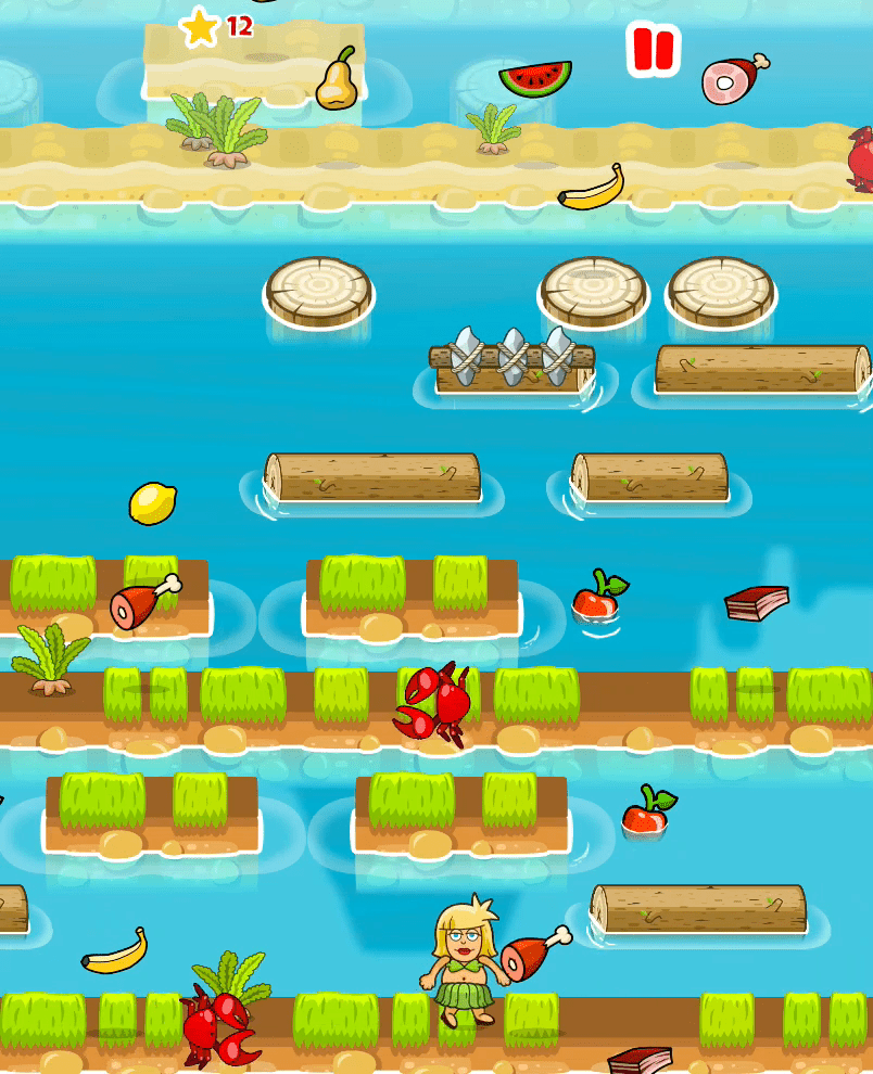 Adam and Eve: Crossy River Screenshot 5