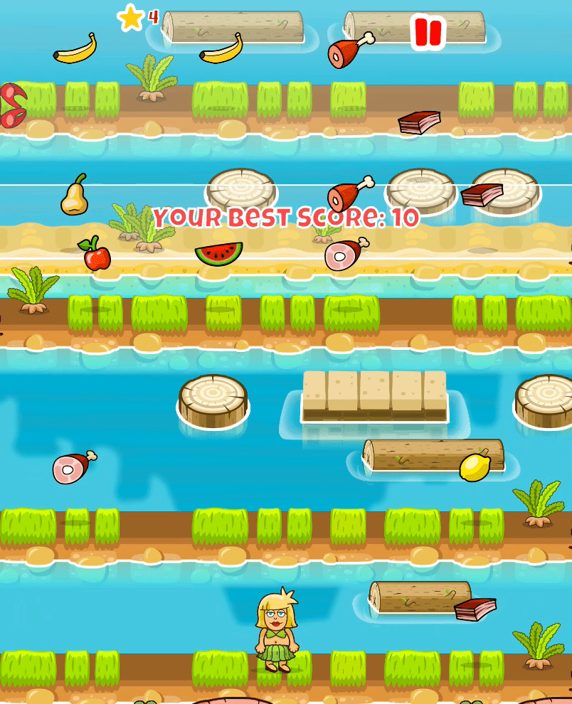 Adam and Eve: Crossy River Screenshot 7