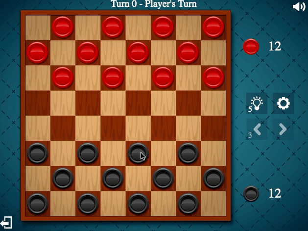 Casual Checkers Screenshot 2