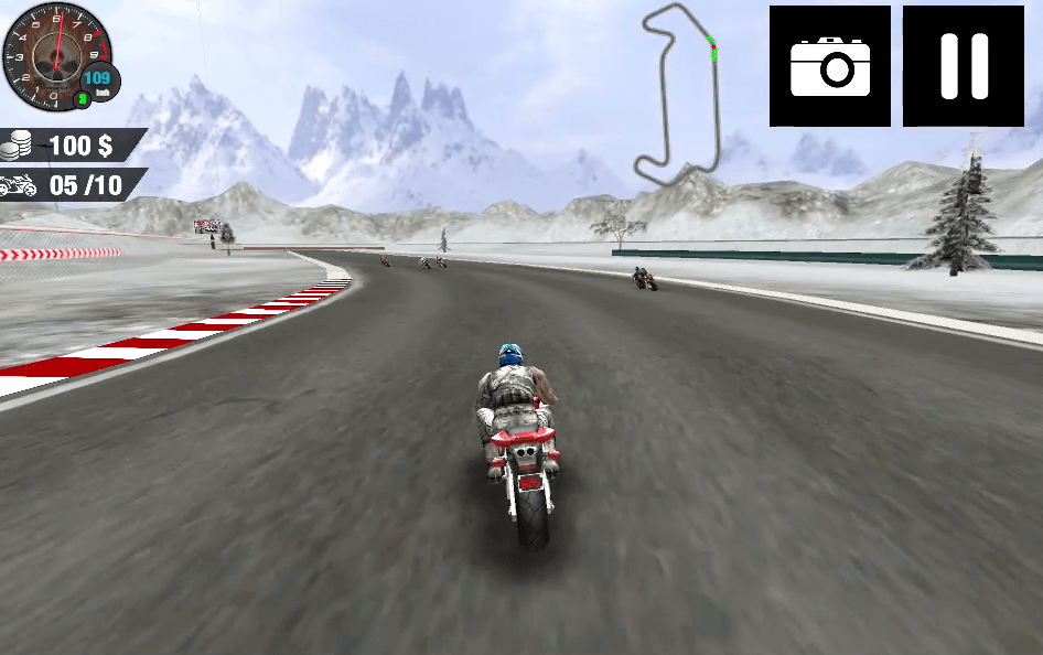 Motorbike Racer 3D Screenshot 1