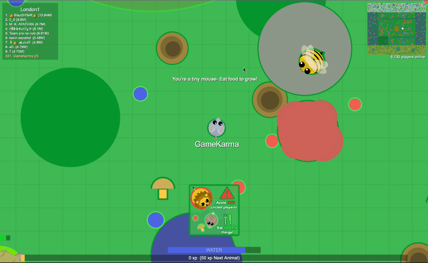 Mope.io Screenshot 1