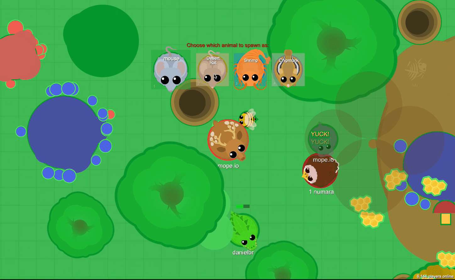 Mope.io Screenshot 2