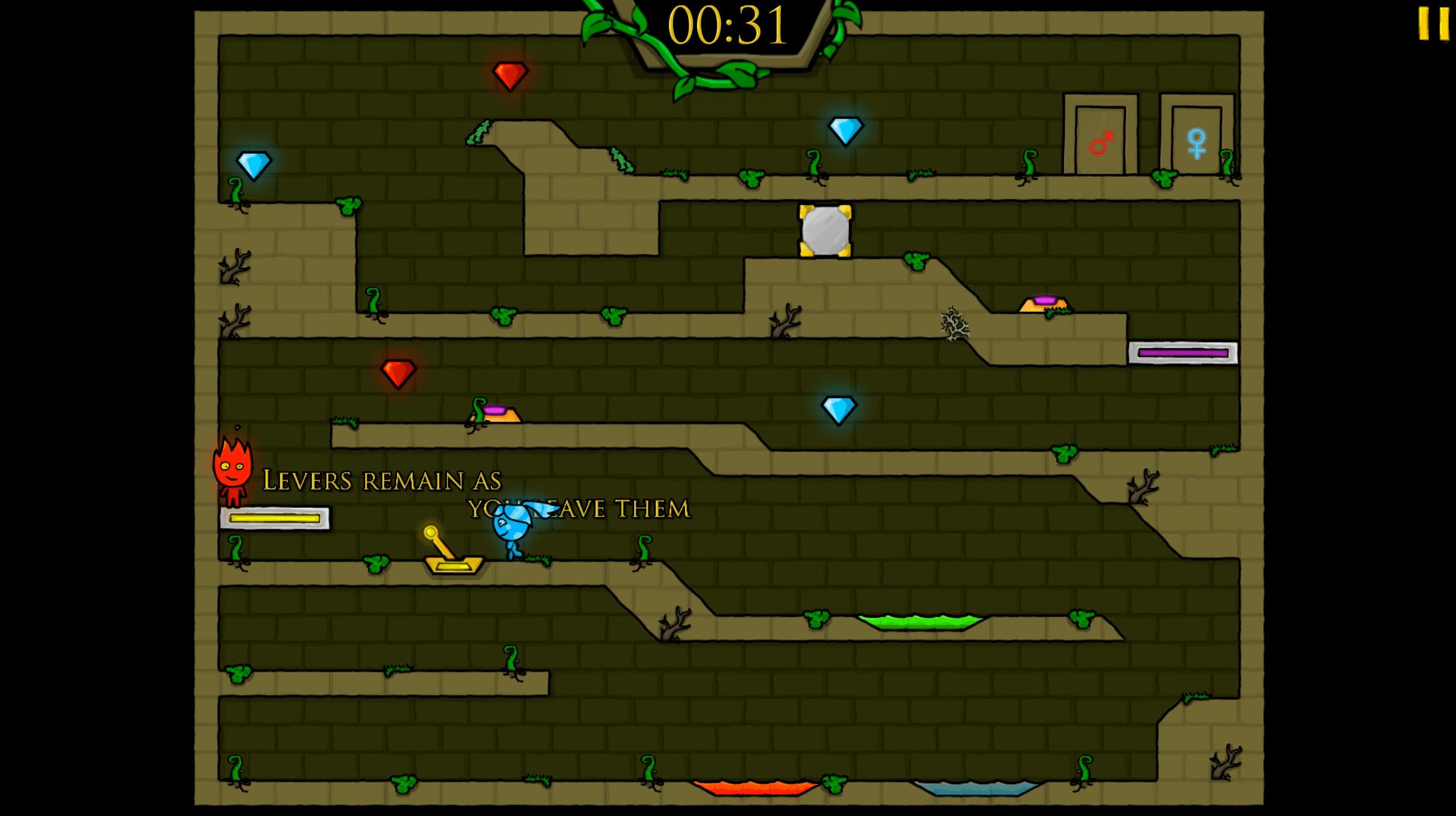 Fireboy And Watergirl 1 Screenshot 3 Fireboy And Watergirl 1 Screenshot 3