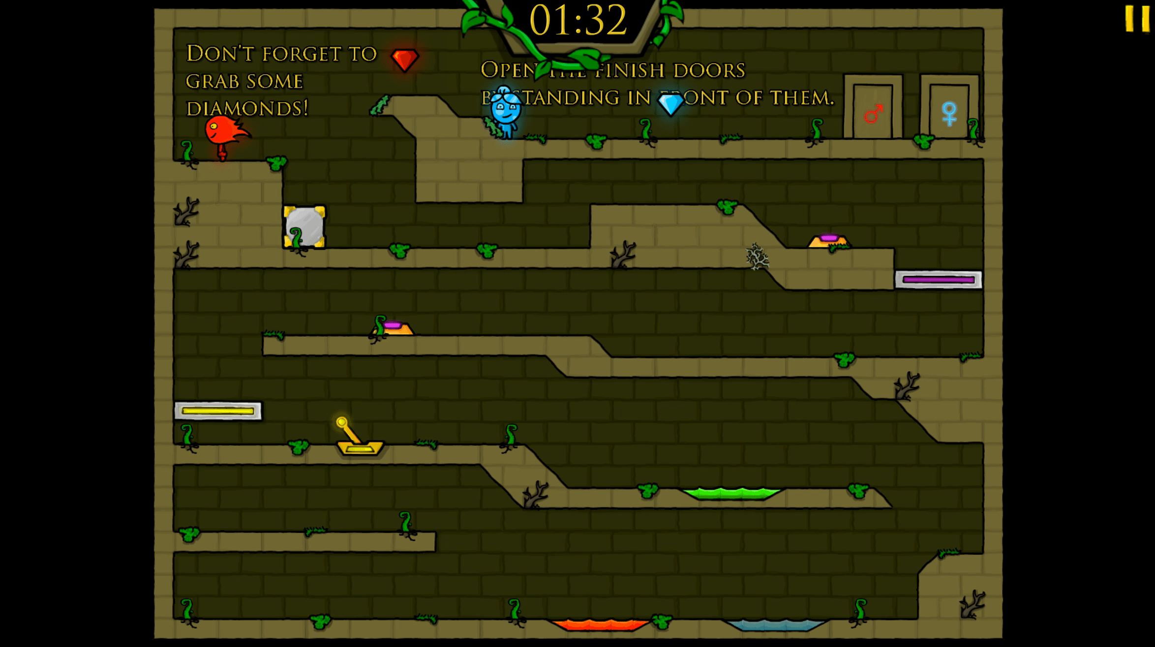 Fireboy And Watergirl 1 Screenshot 4 Fireboy And Watergirl 1 Screenshot 4