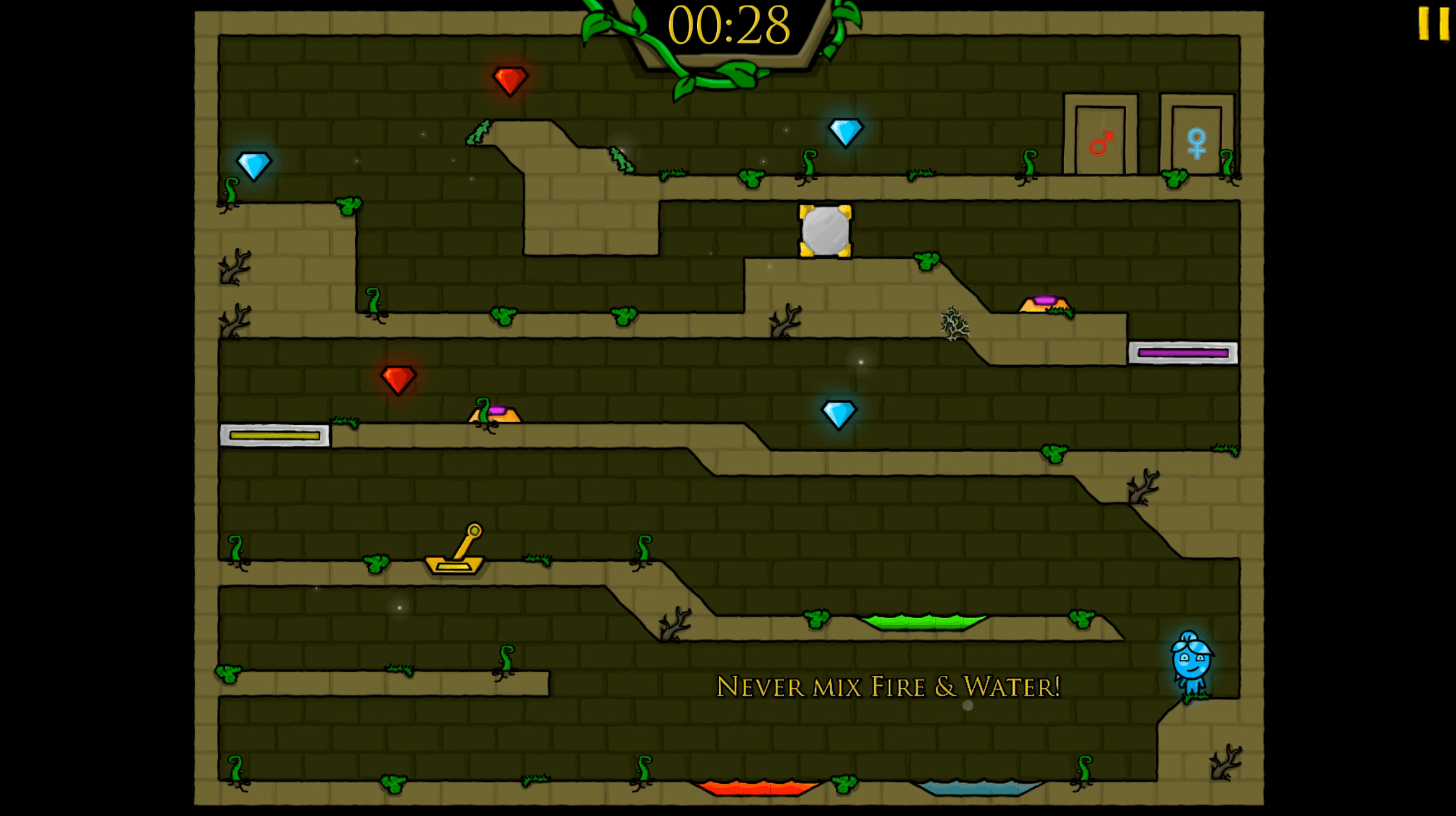 Fireboy And Watergirl 1 Screenshot 6 Fireboy And Watergirl 1 Screenshot 6