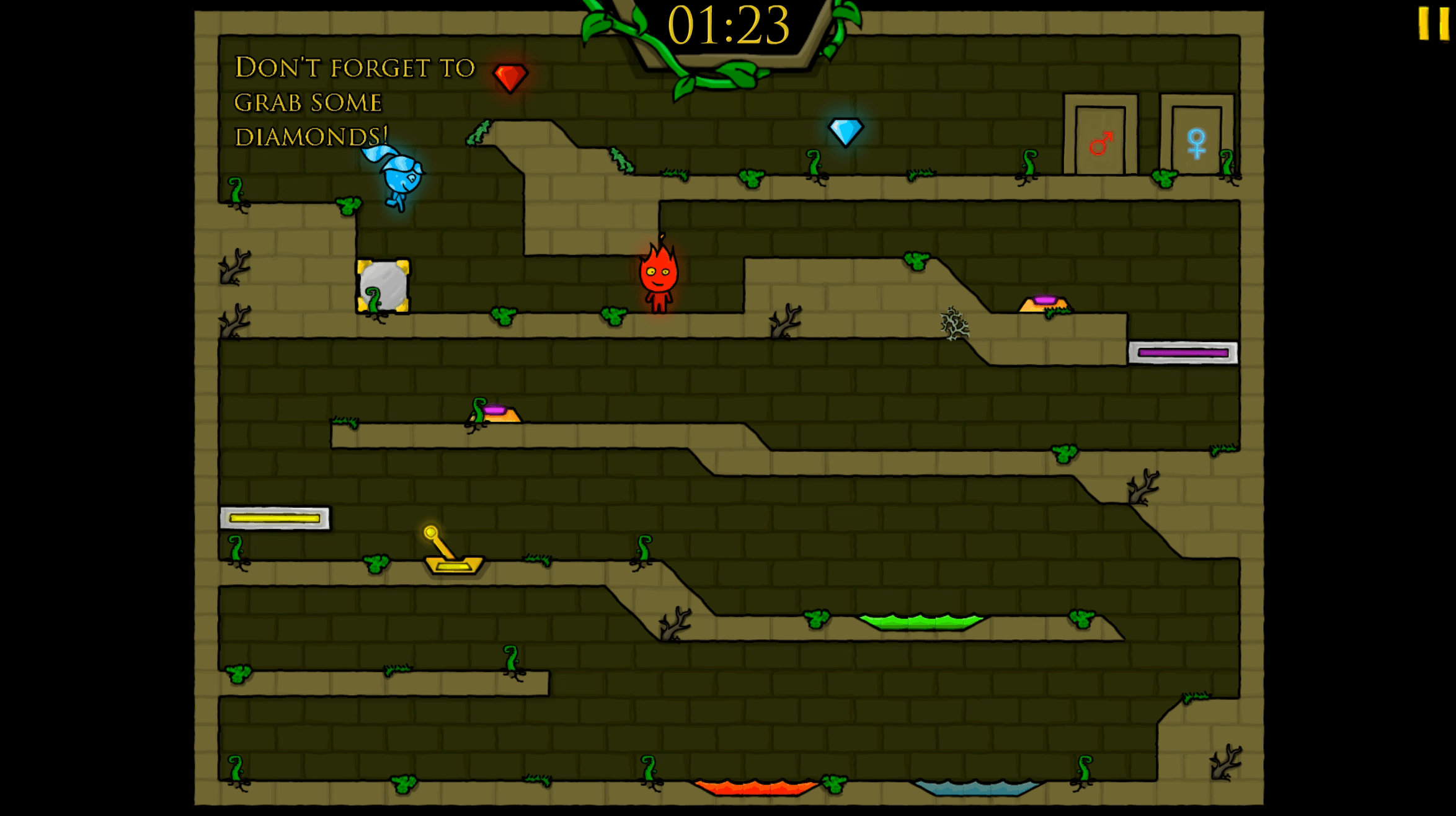 Fireboy And Watergirl 1 Screenshot 8 Fireboy And Watergirl 1 Screenshot 8