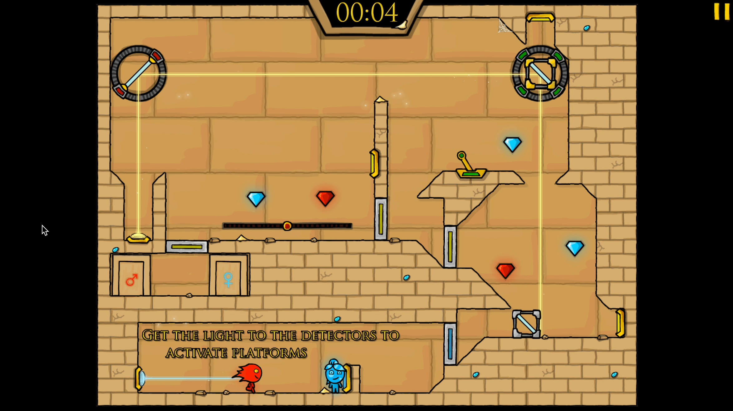 Fireboy And Watergirl 2 Screenshot 1 Fireboy And Watergirl 2 Screenshot 1