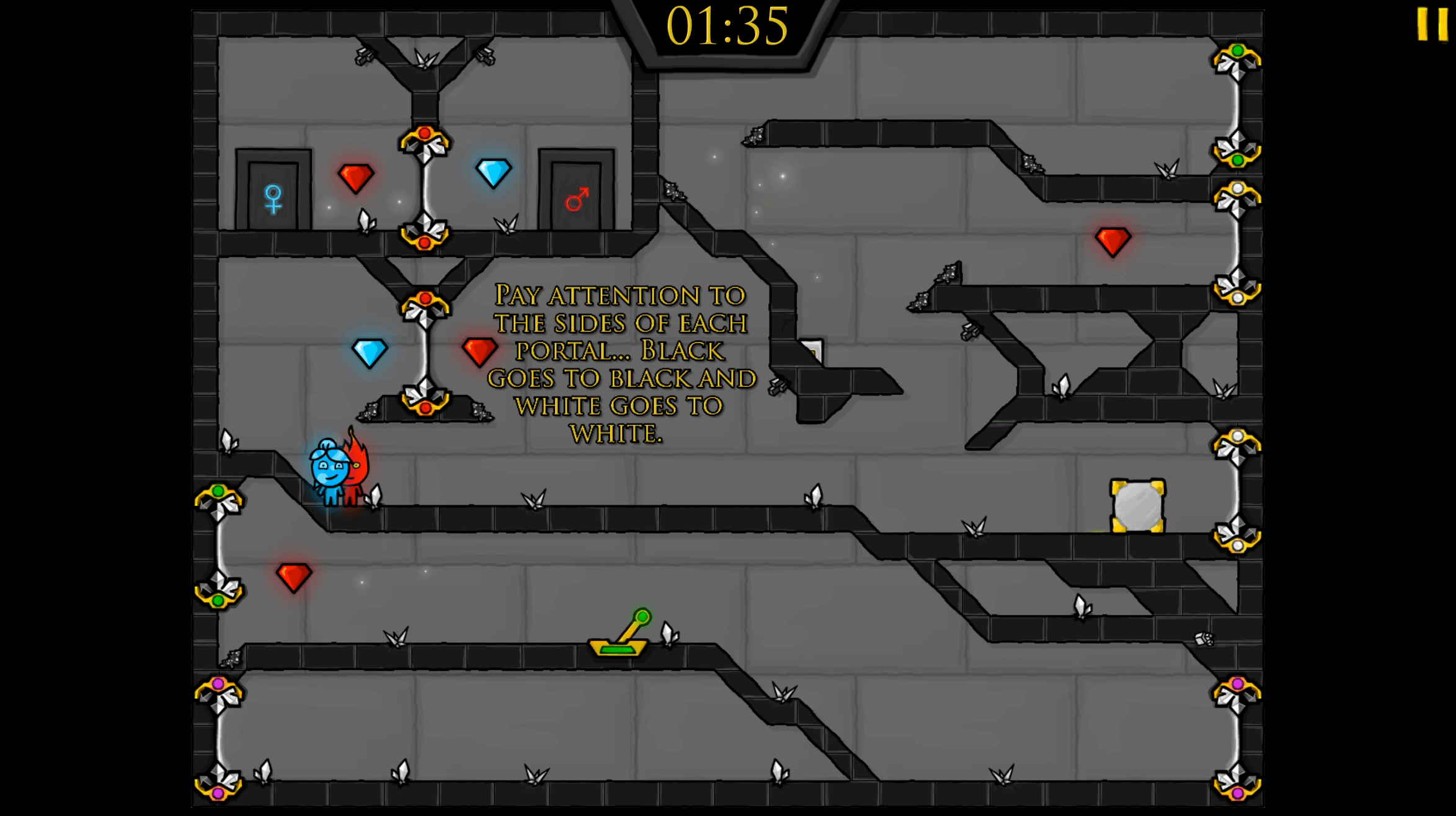 Fireboy And Watergirl 4 Screenshot 2 Fireboy And Watergirl 4 Screenshot 2