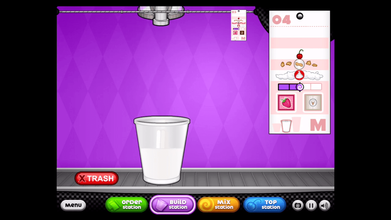 Papa's Freezeria Screenshot 2 Papa's Freezeria Screenshot 2