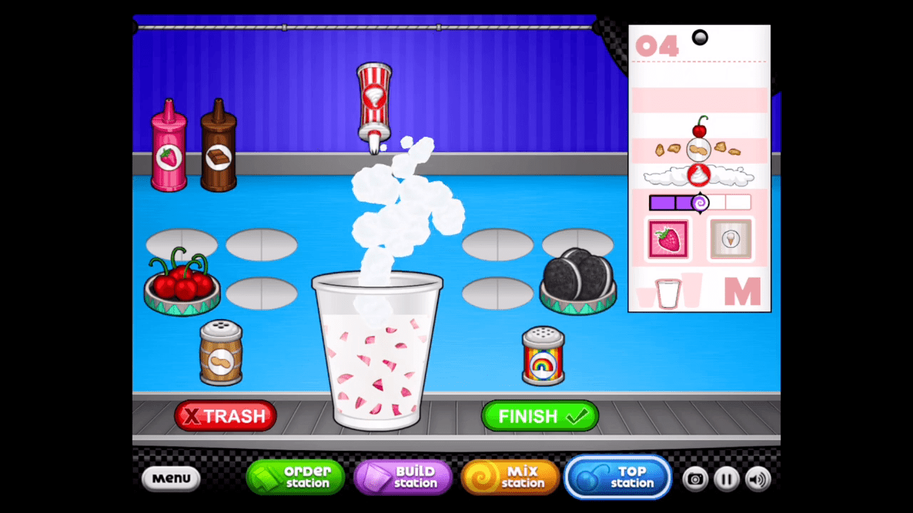 Papa's Freezeria Screenshot 7 Papa's Freezeria Screenshot 7