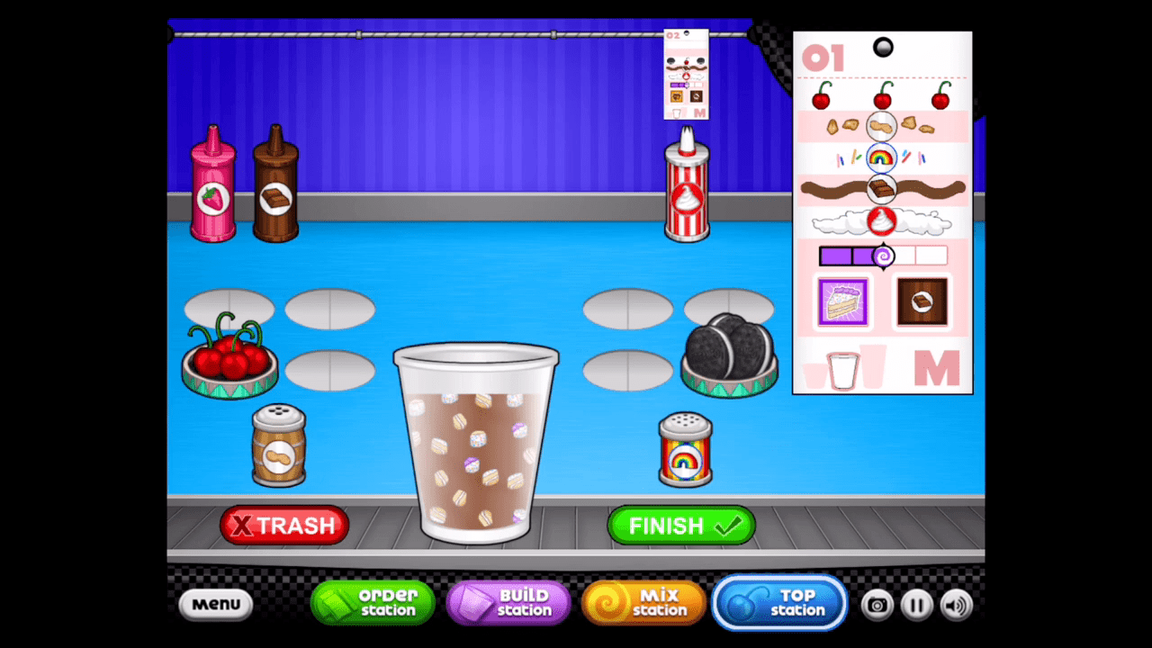 Papa's Freezeria Screenshot 8 Papa's Freezeria Screenshot 8