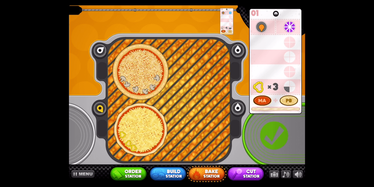 Papa's Pizzeria Screenshot 1