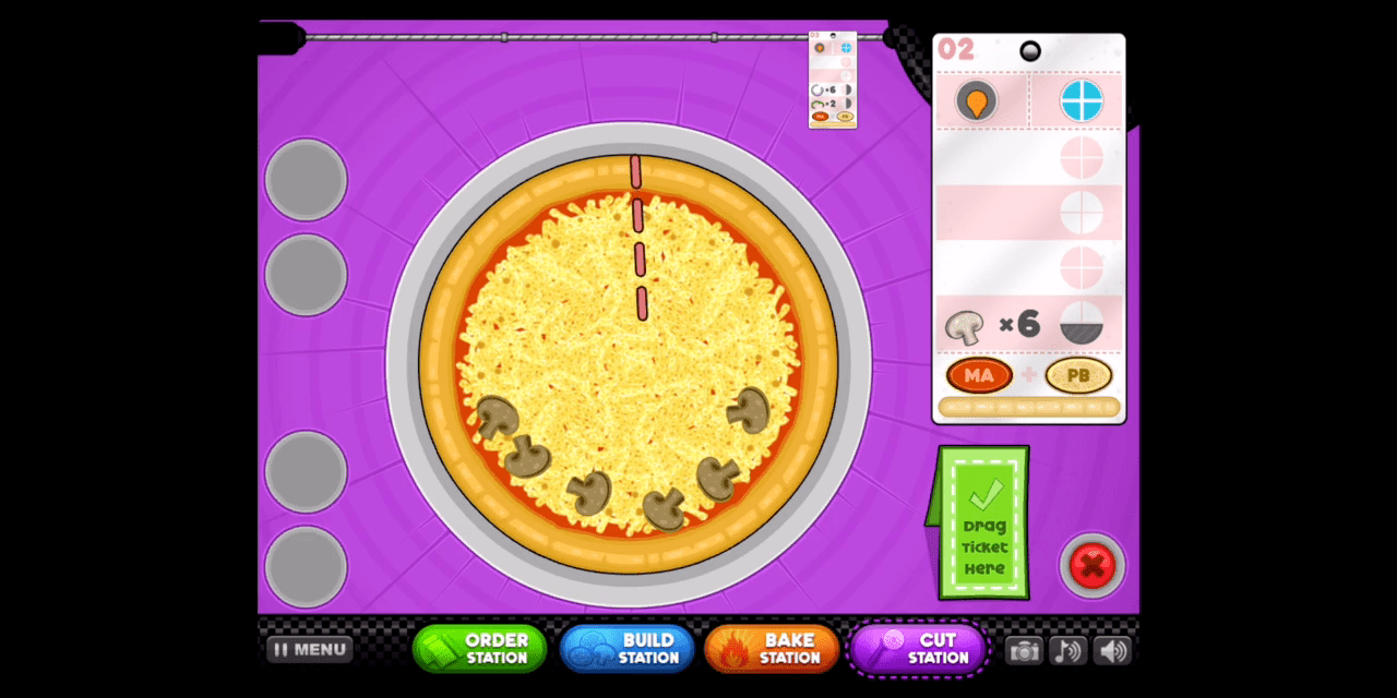 Papa's Pizzeria Screenshot 2