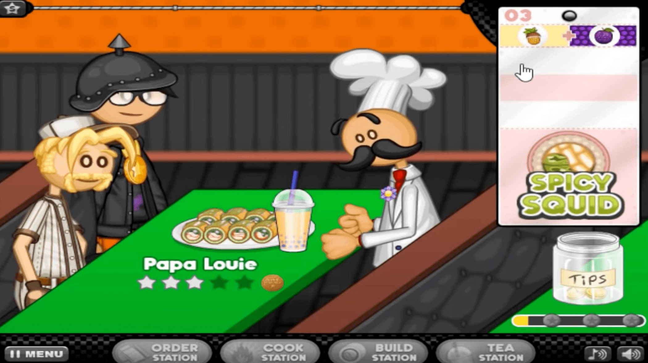 Papa's Sushiria Screenshot 2