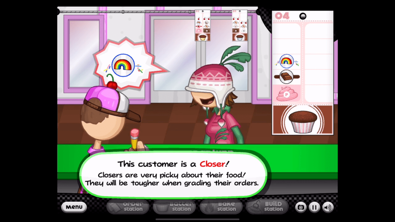 Papa's Cupcakeria Screenshot 1