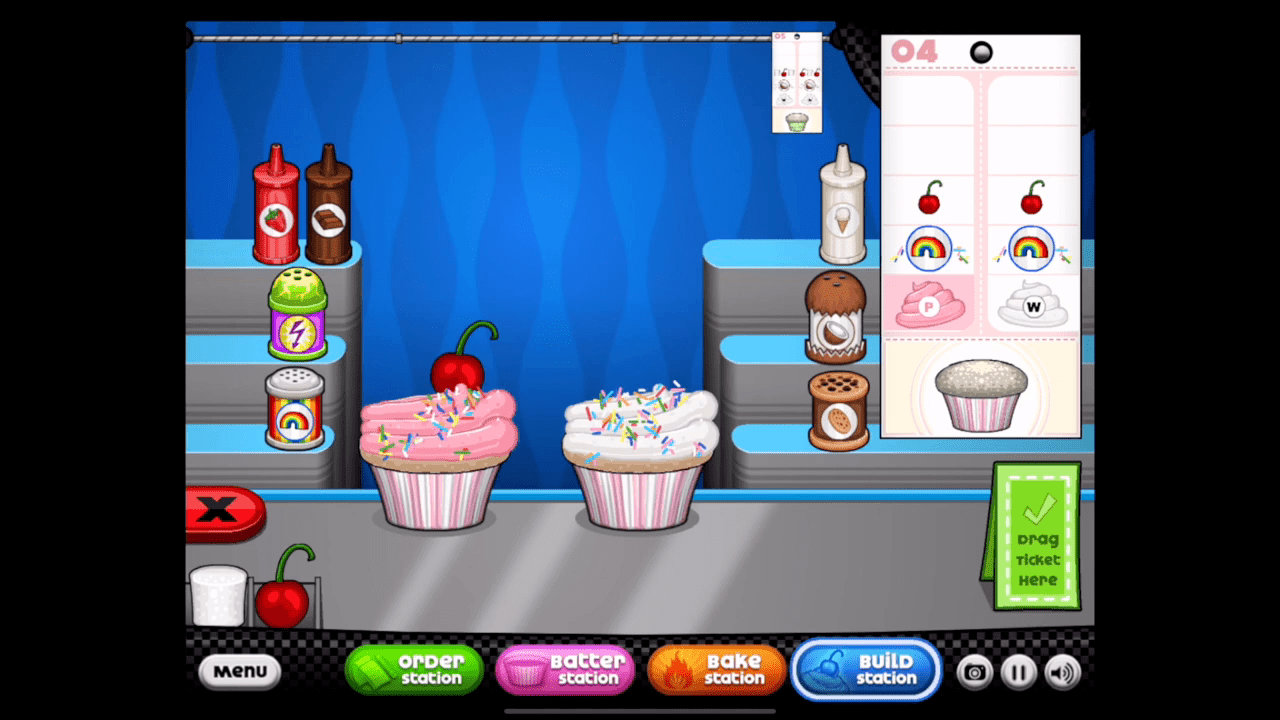 Papa's Cupcakeria Screenshot 5