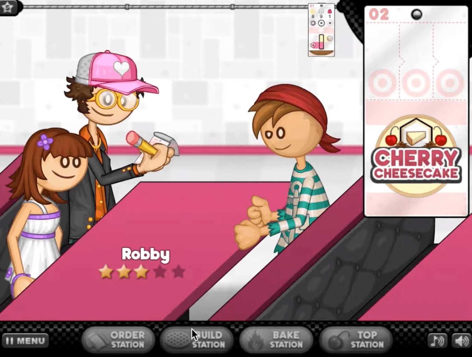 Papa's Bakeria - Jogar em Game Karma