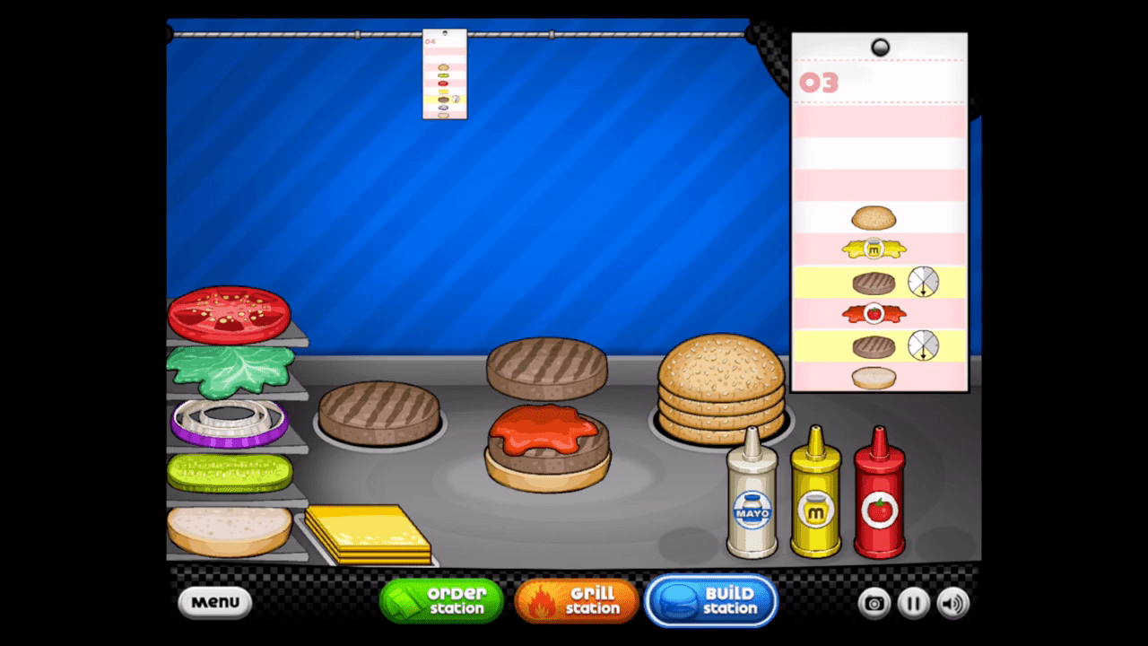 Papa's Burgeria Screenshot 2