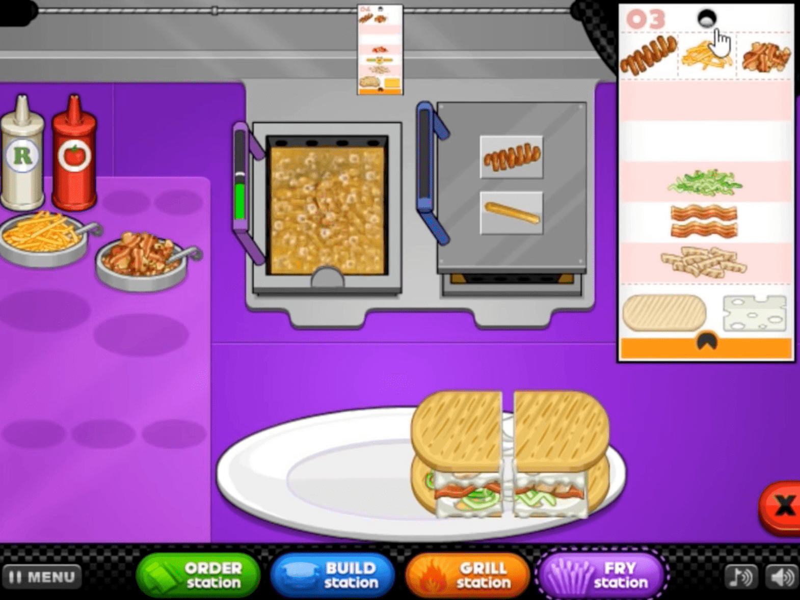 Papa's Cheeseria Screenshot 6