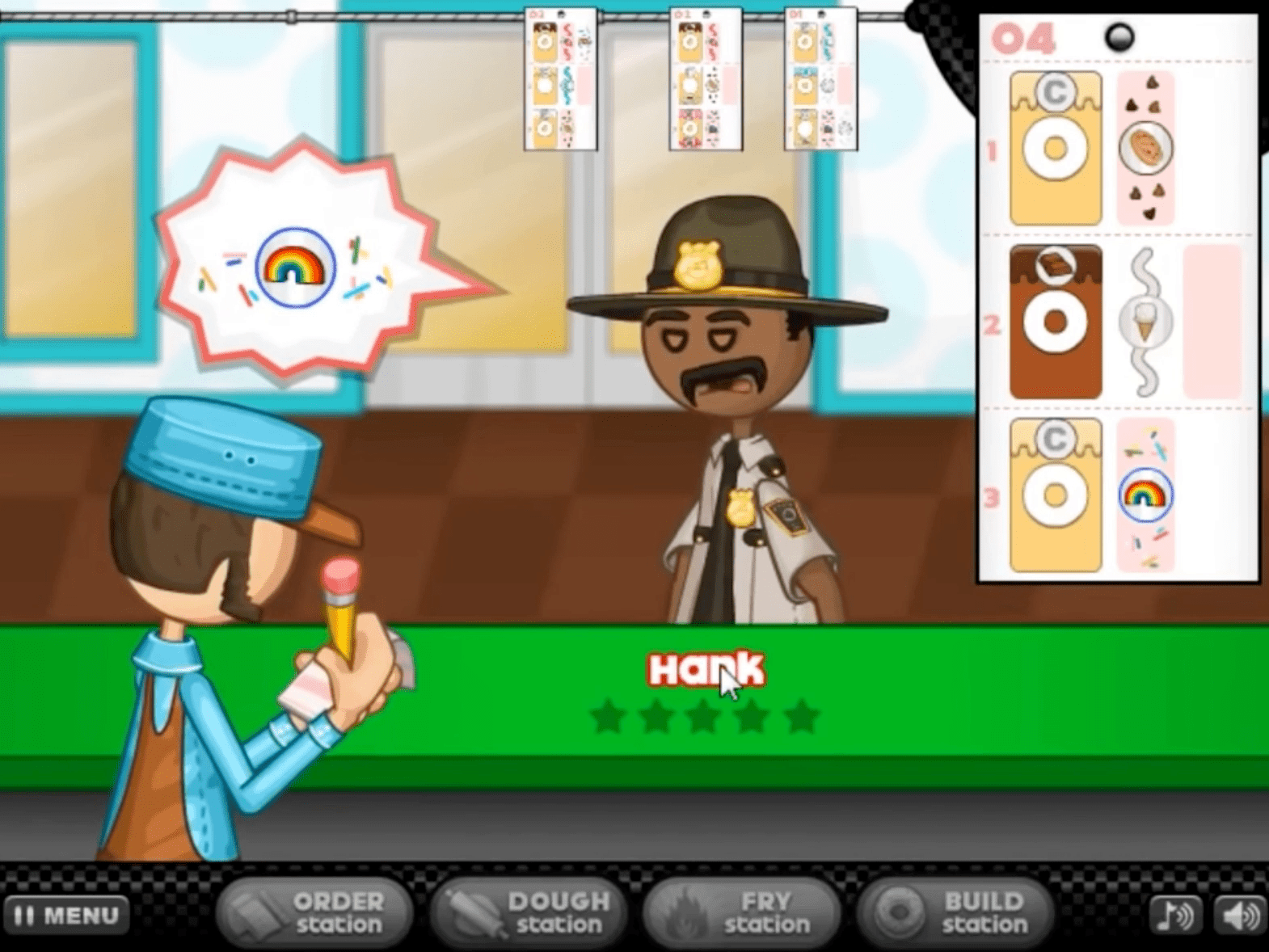 Papa's Donuteria Screenshot 1 Papa's Donuteria Screenshot 1