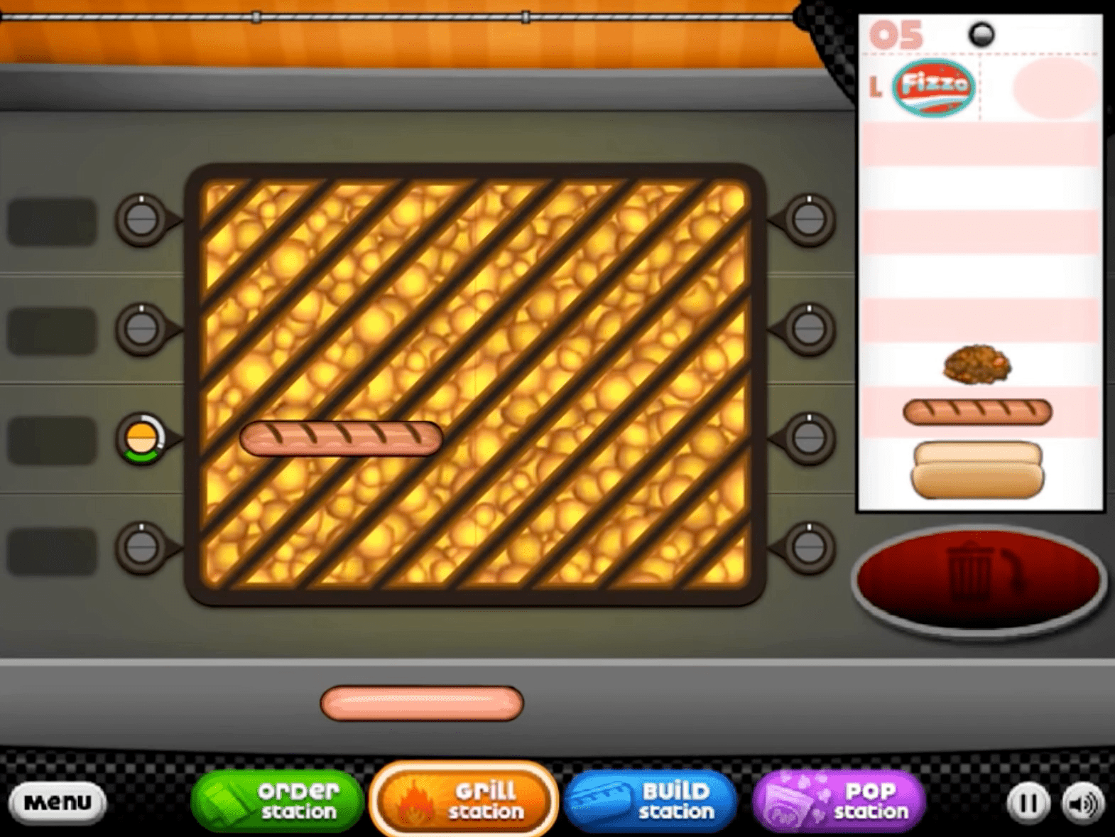 Papa's Hot Doggeria Screenshot 1