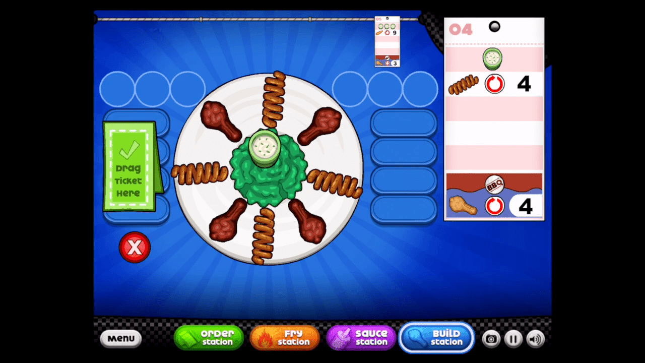 Papa's Wingeria Screenshot 10 Papa's Wingeria Screenshot 10