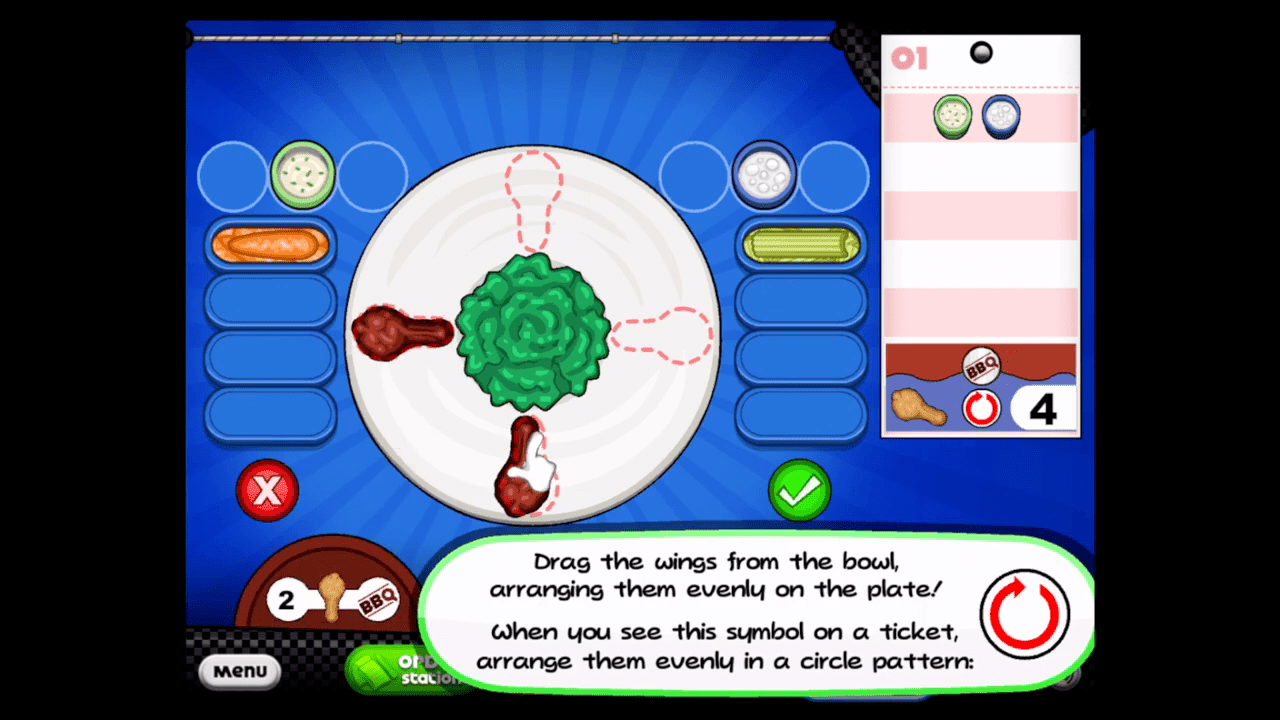Papa's Wingeria Screenshot 3 Papa's Wingeria Screenshot 3