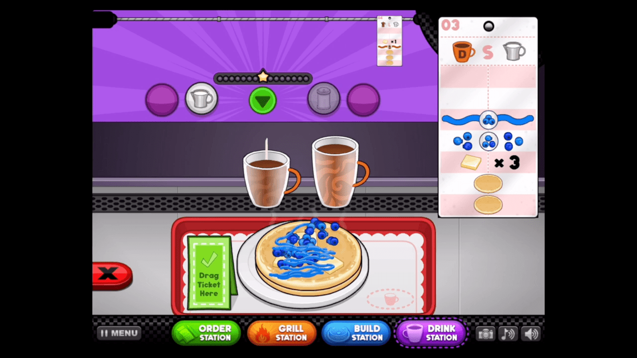 Papa's Pancakeria Screenshot 3 Papa's Pancakeria Screenshot 3