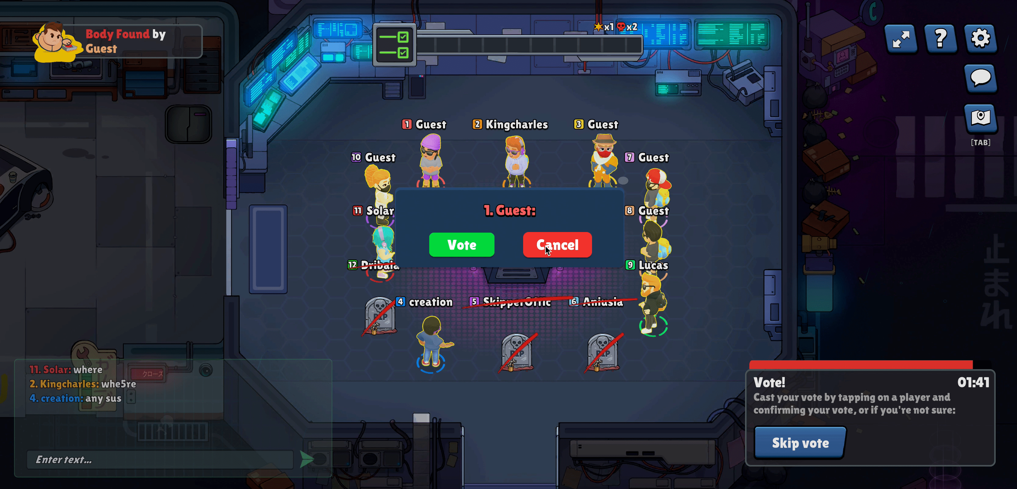 Betrayal.io Screenshot 10 Betrayal.io Screenshot 10