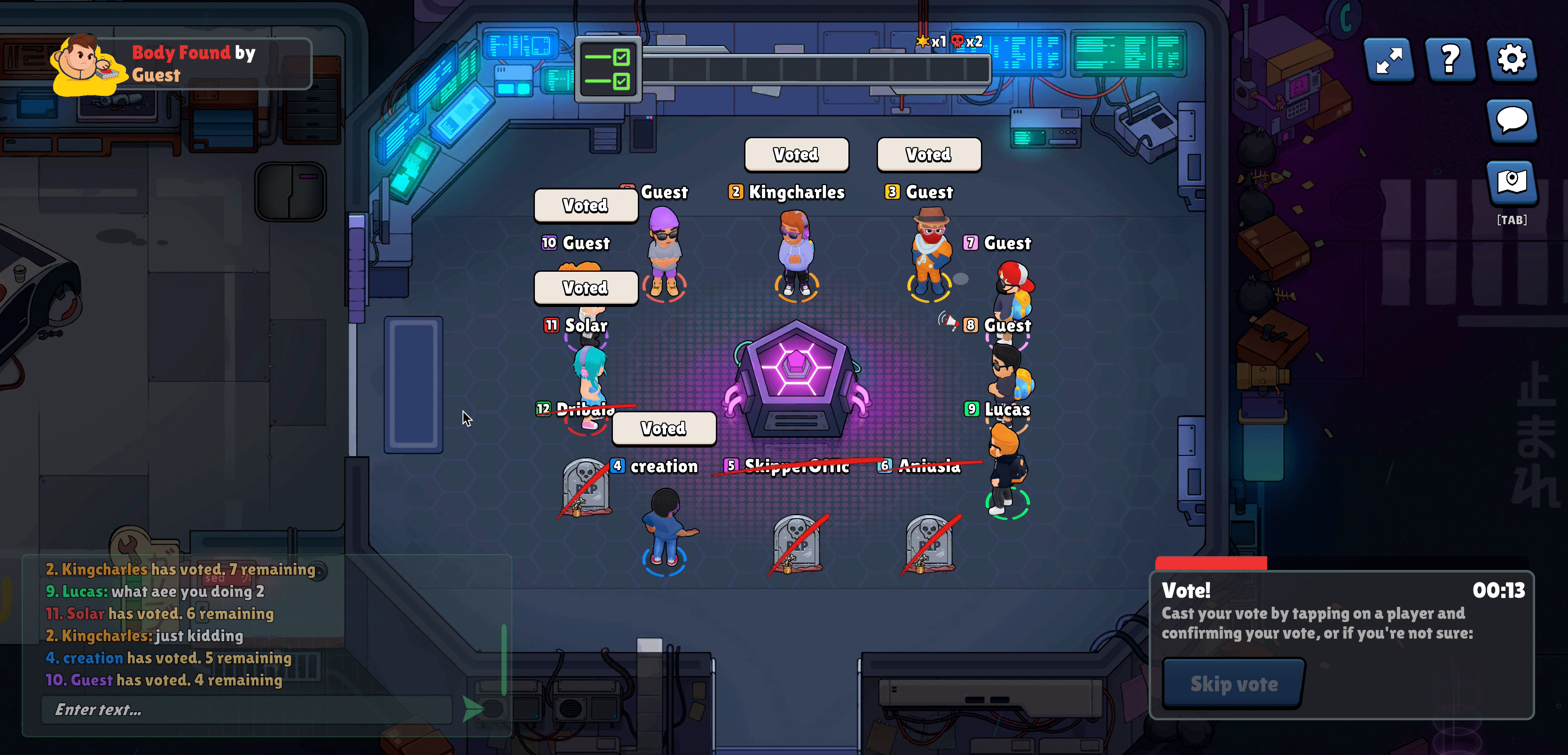 Betrayal.io Screenshot 3 Betrayal.io Screenshot 3