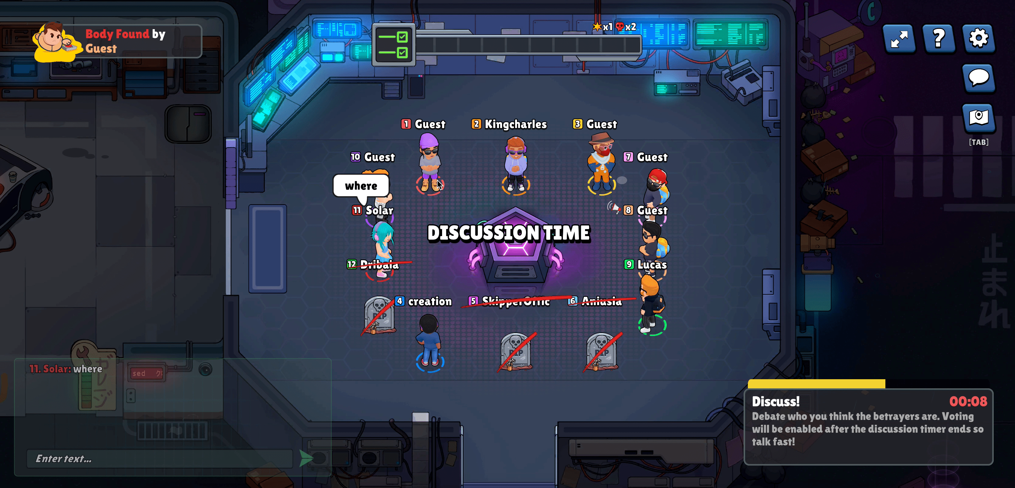 Betrayal.io Screenshot 7 Betrayal.io Screenshot 7