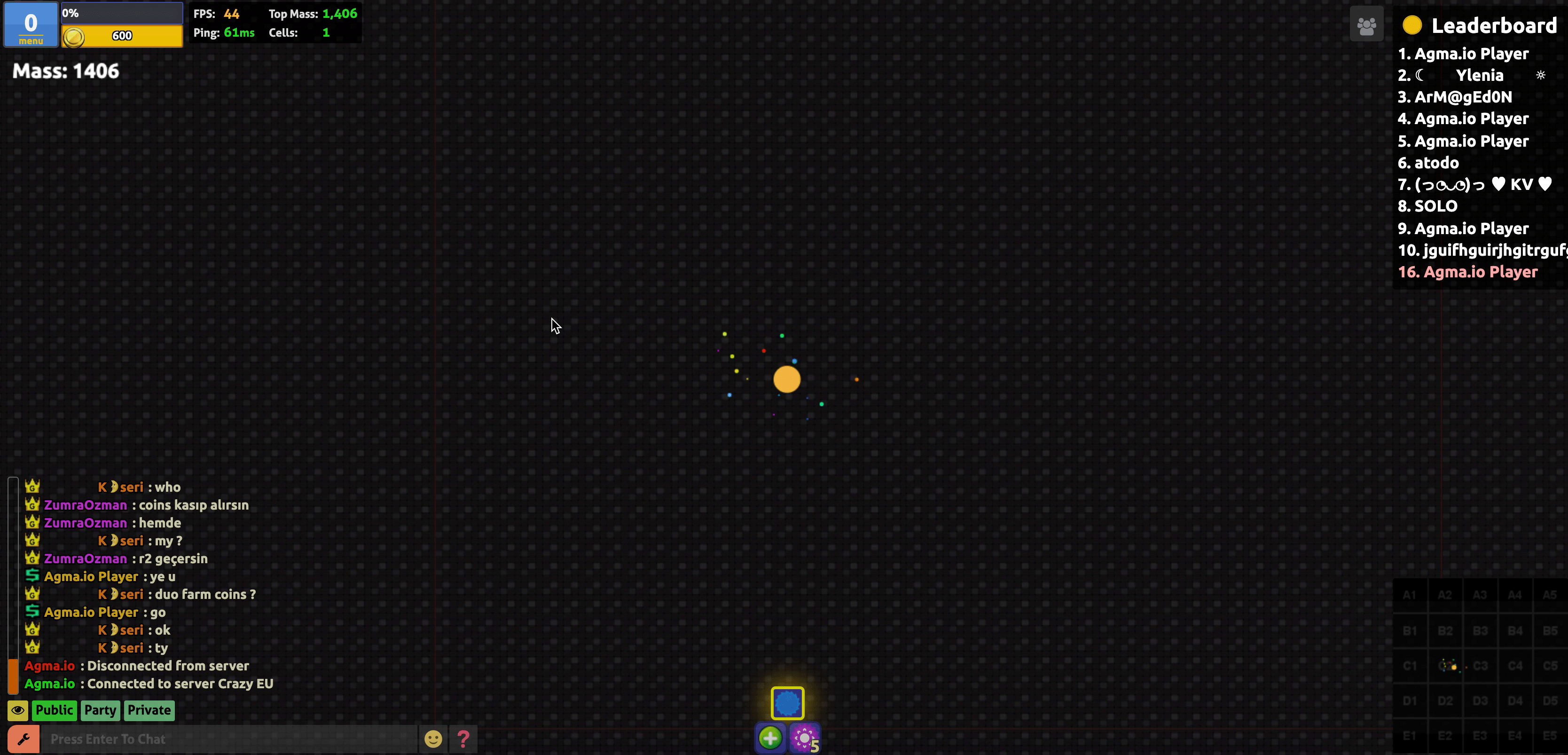 Agma.io Screenshot 1 Agma.io Screenshot 1