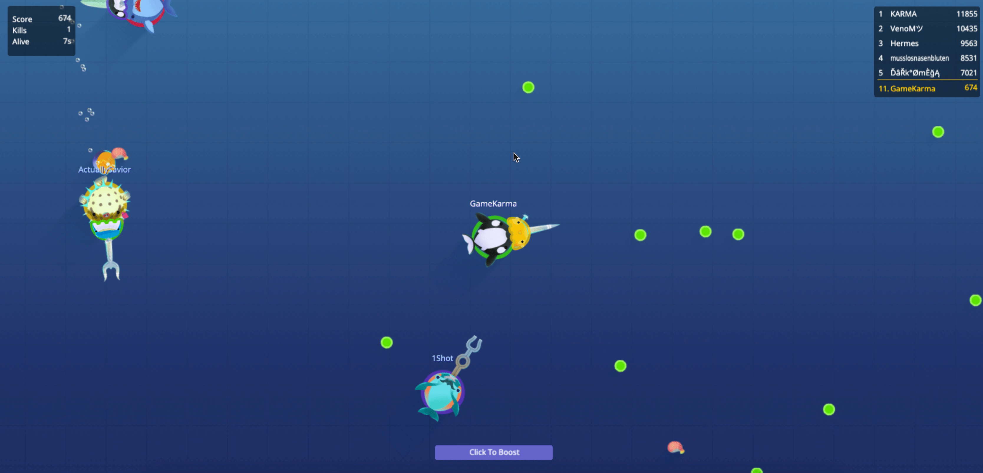 Stabfish.io Screenshot 2