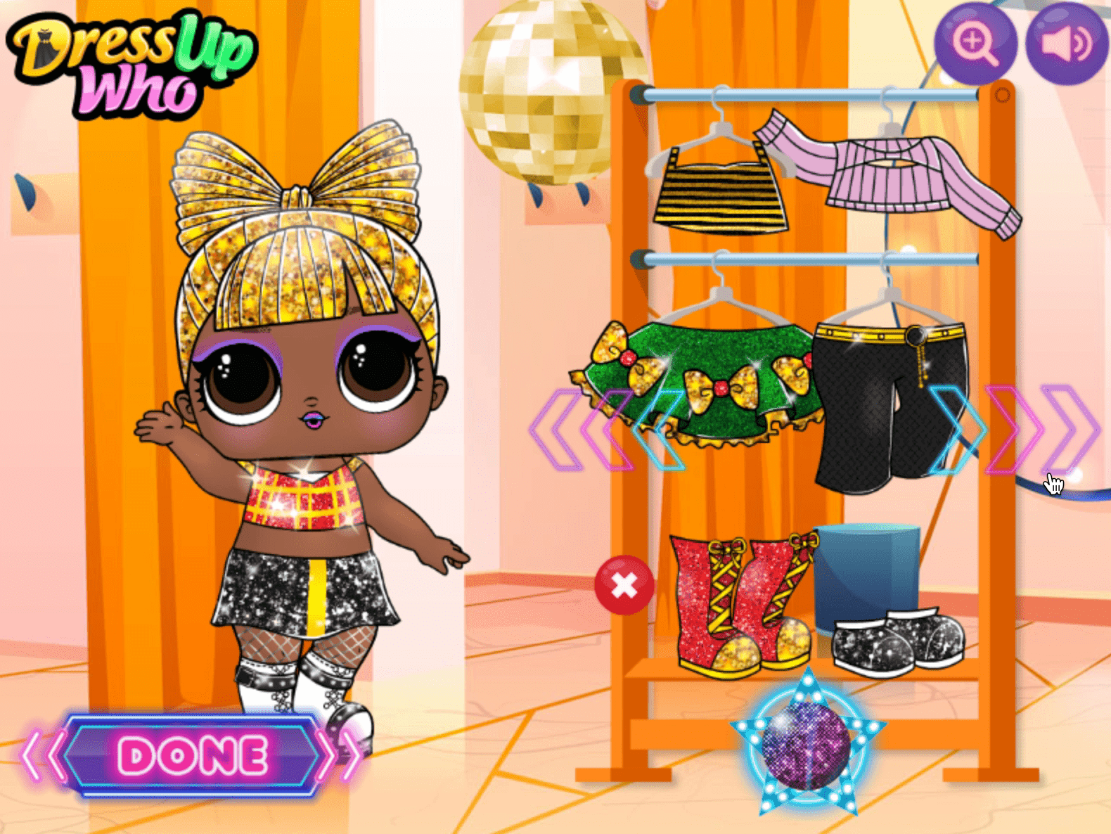 Baby Dolls Winter Disco Screenshot 1