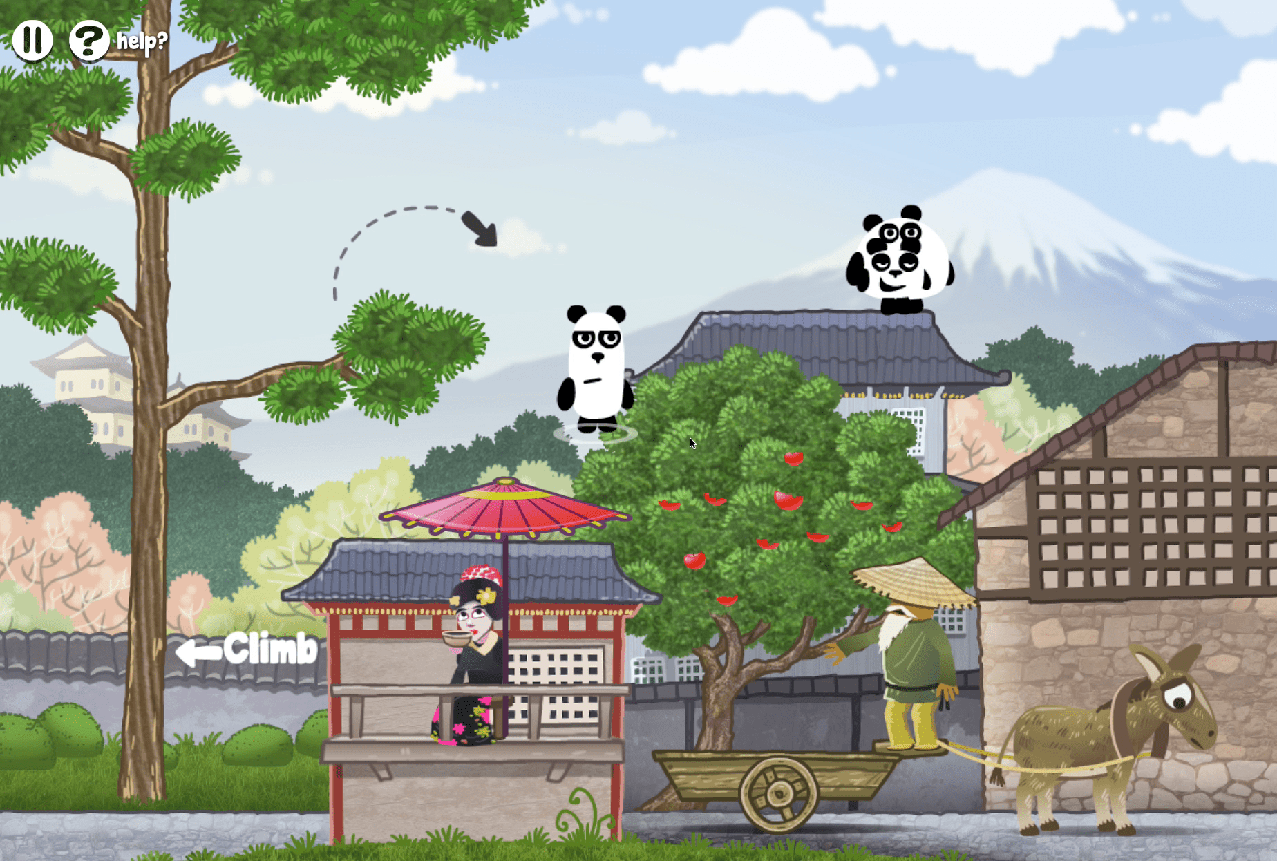 3 Pandas In Japan Screenshot 3