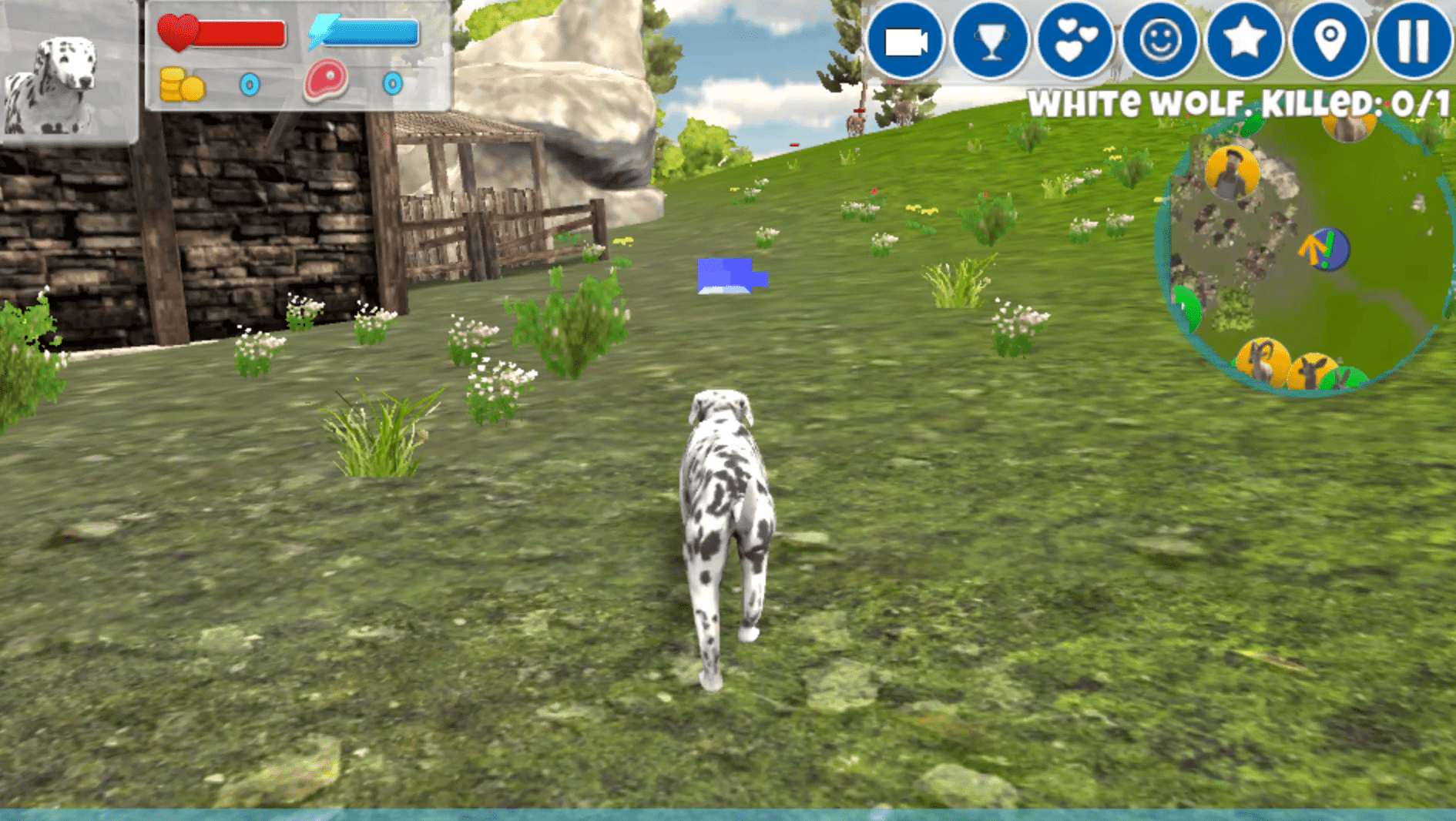 Dog Simulator 3D Screenshot 2 Dog Simulator 3D Screenshot 2
