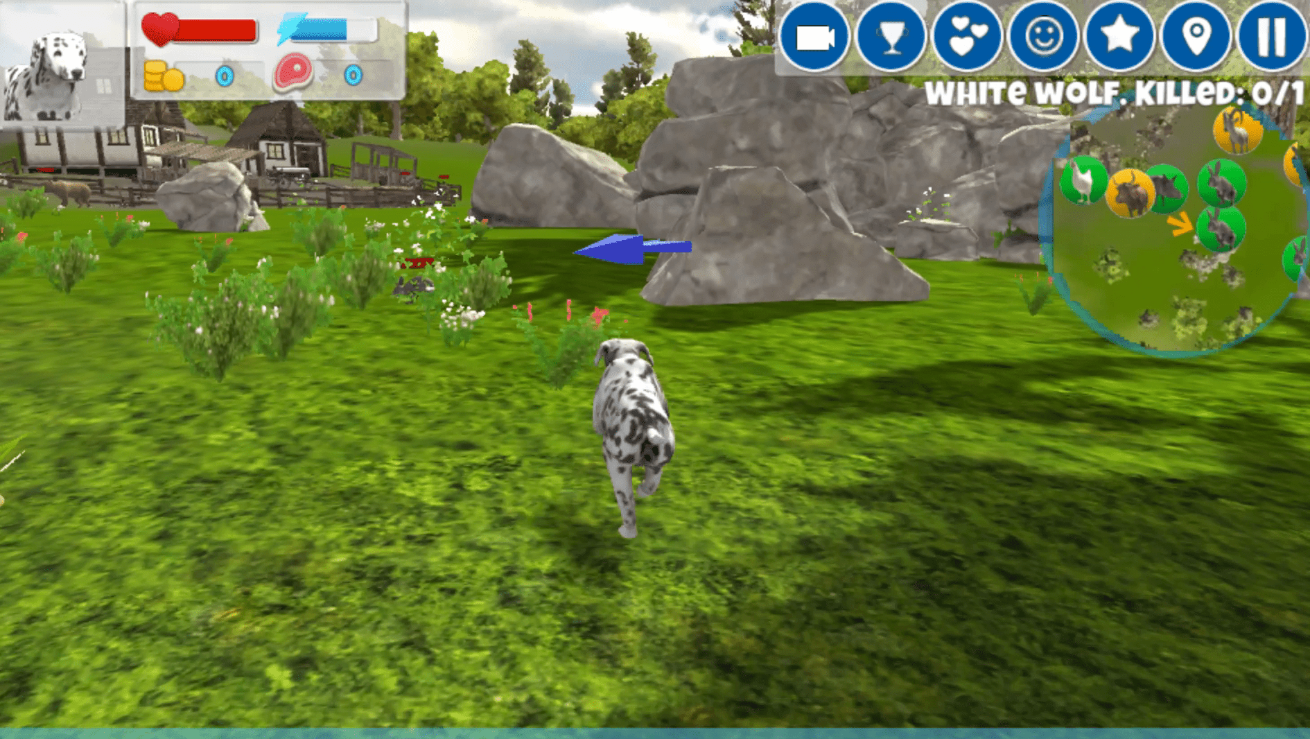 Dog Simulator 3D Screenshot 3 Dog Simulator 3D Screenshot 3