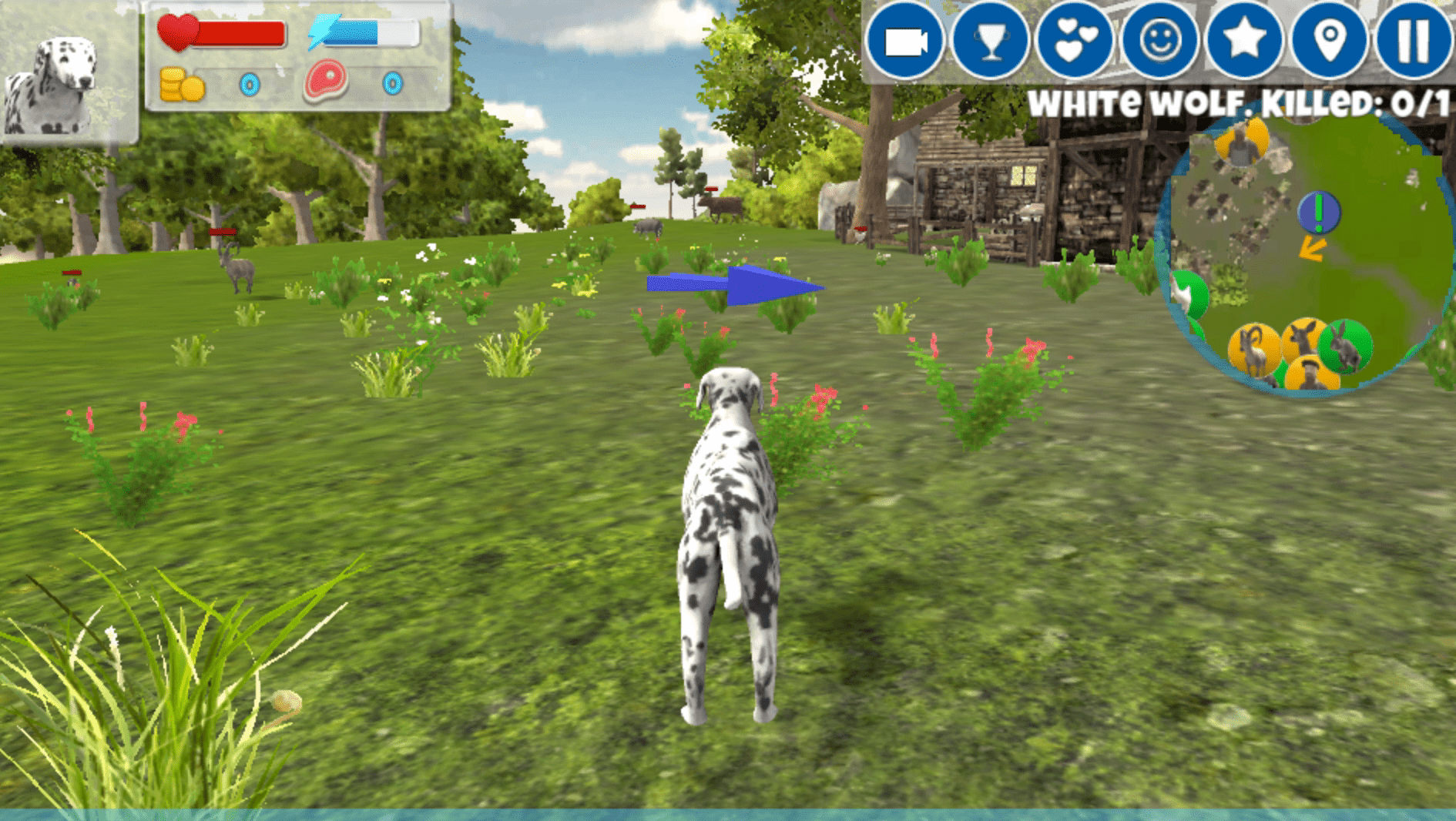 Dog Simulator 3D Screenshot 4 Dog Simulator 3D Screenshot 4