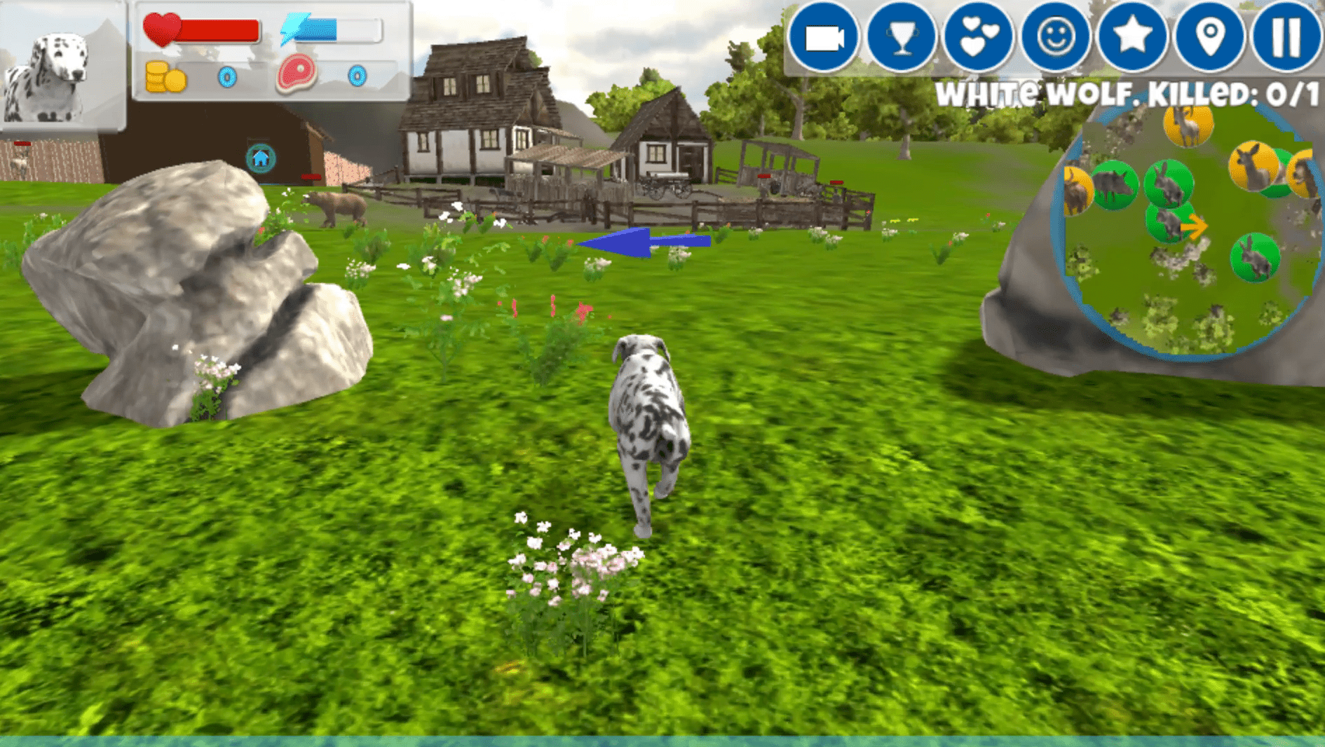 Dog Simulator 3D Screenshot 5 Dog Simulator 3D Screenshot 5