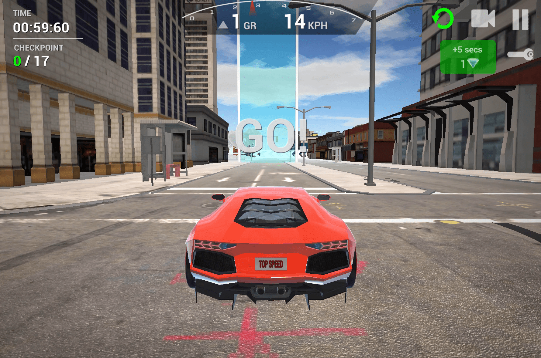 Top Speed Racing 3D Screenshot 1