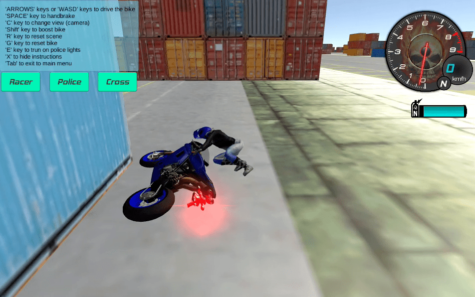 Motorbike Simulator Screenshot 1