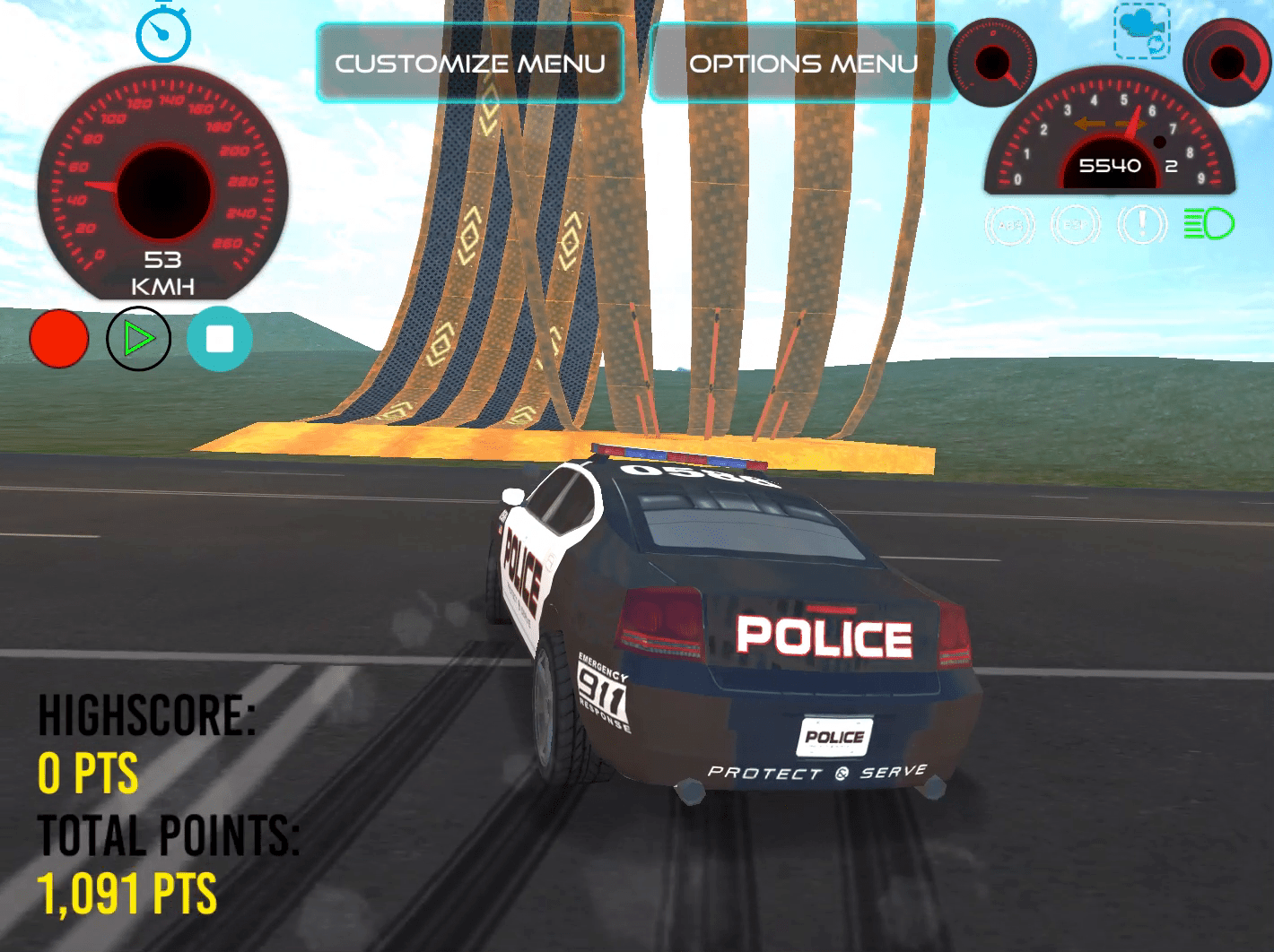 Police Drift & Stunt Screenshot 3